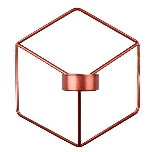 3D Geometric Wall Candle Holder (Various Colors)