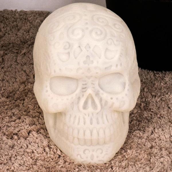 3D Sugar Skull Color Change Night Light