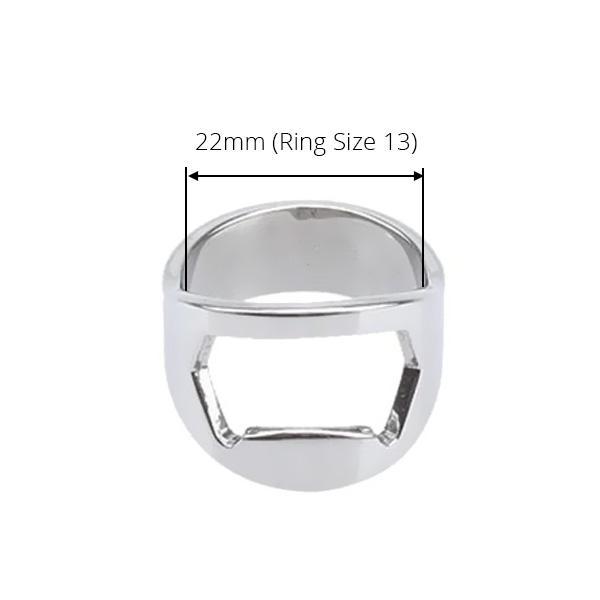 Beer Ring Bottle Opener (Various Colors)