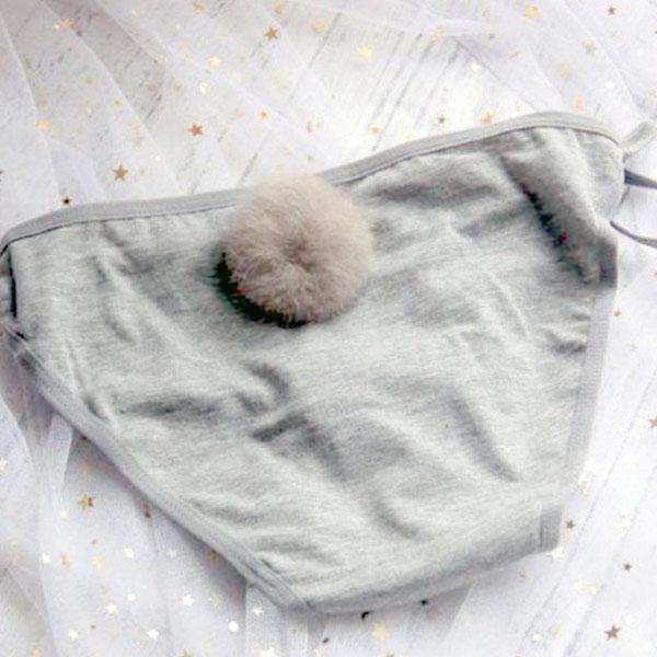 Bunny 3D Tail Panties (Various Colors)