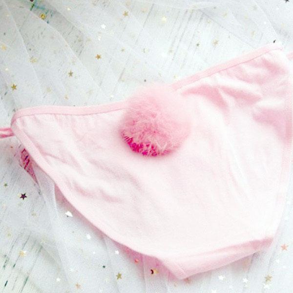 Bunny 3D Tail Panties (Various Colors)