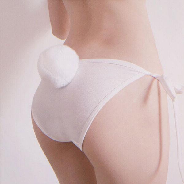 Bunny 3D Tail Panties (Various Colors)