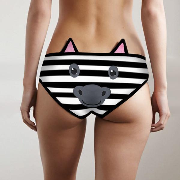 Cartoon Animal Ears Panties