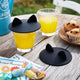 Cat Ears Silicone Cup Lid (Set of 5)