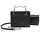 Cat Handle Glittery Shoulder Bag With Clutch (Various Colors)