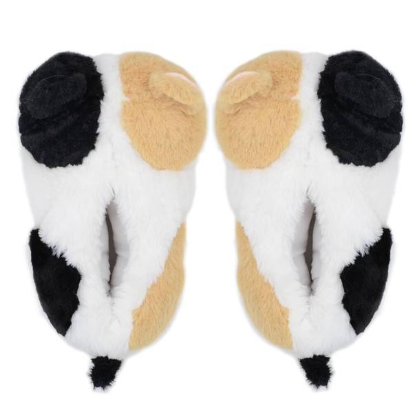 Cat Plush Slippers (Various Designs & Sizes)