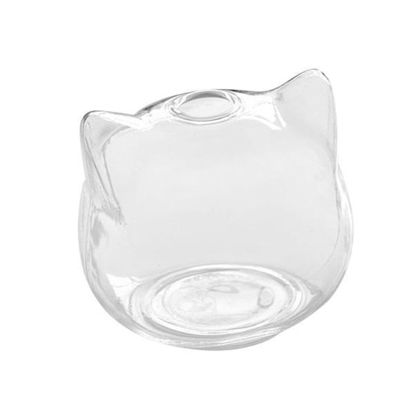 Cat Shaped Glass Terrarium