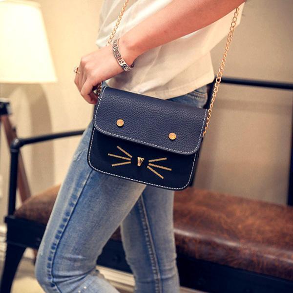 Cat Whiskered Handbag (Various Colors)
