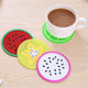 Cheery Fruit Coasters (Set of 4)