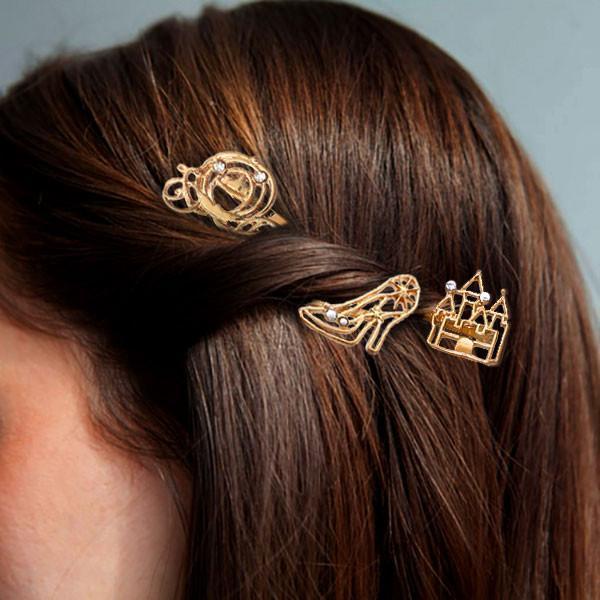 Cinderella Hair Clips (Various Designs)