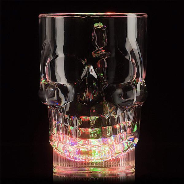Color Change LED Skull Mug