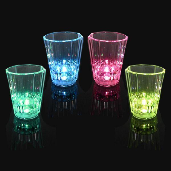 Color Changing LED Shot Glass (Set of 4)