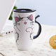 Cute Cat Ceramic Mug (Various Designs)