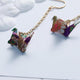Dangling Origami Crane Earrings (Various Colors)