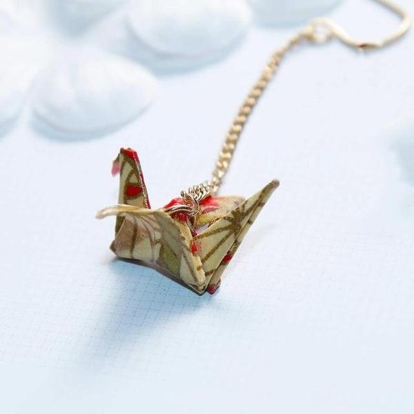 Dangling Origami Crane Earrings (Various Colors)