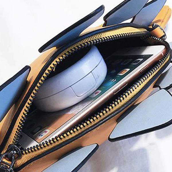 Dino Stegosaurus Crossbody Purse Bag (Various Colors)