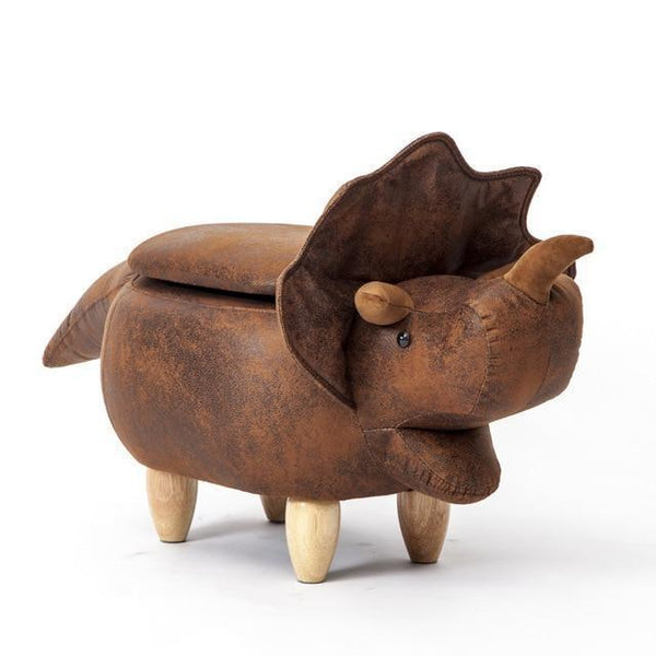 Dinosaur Storage Stool Ottoman (Various Colors)
