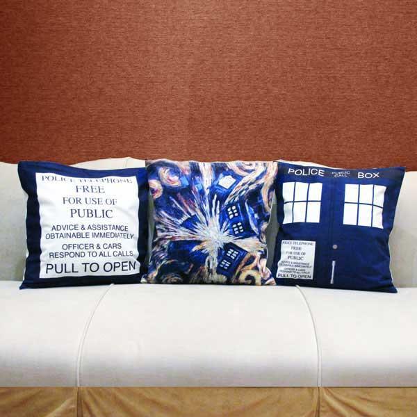 Doctor Who Cushion Covers (Various Designs)