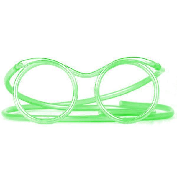 Drinking Straw Glasses (Various Colors)