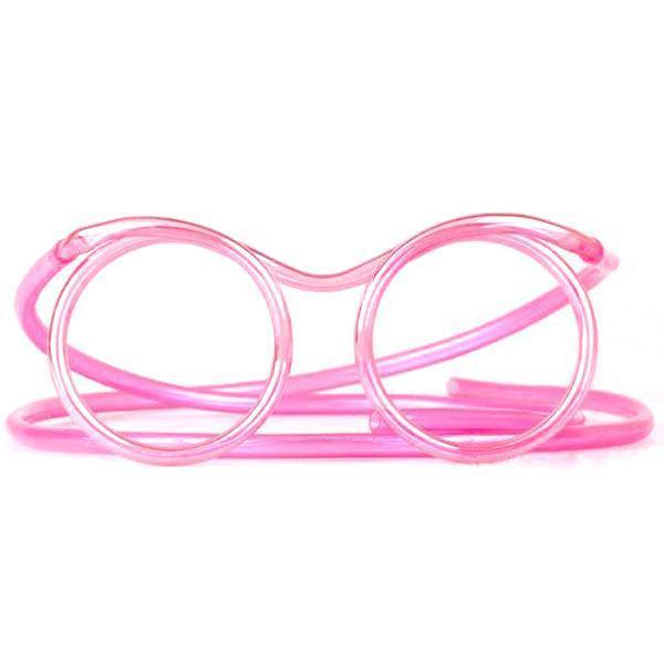 Drinking Straw Glasses (Various Colors)