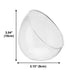 Egg Shaped Glass Plant Terrarium (Various Sizes)