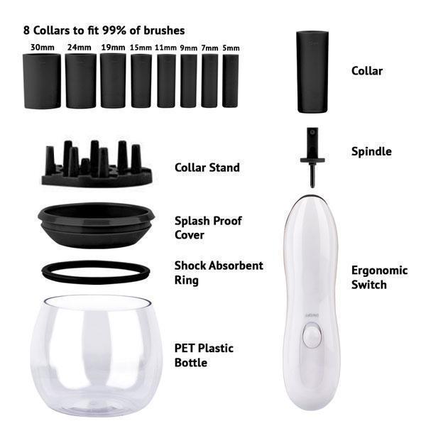 Electric Makeup Brush Cleaner Dryer Set