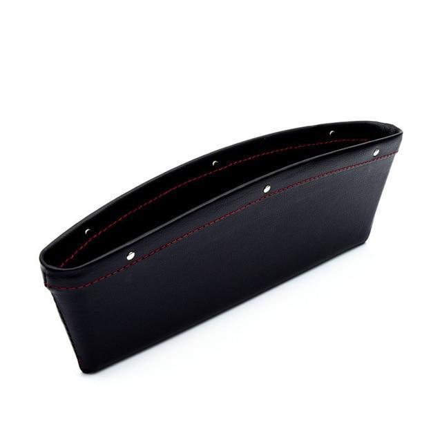 Faux Leather Car Seat Side Pocket