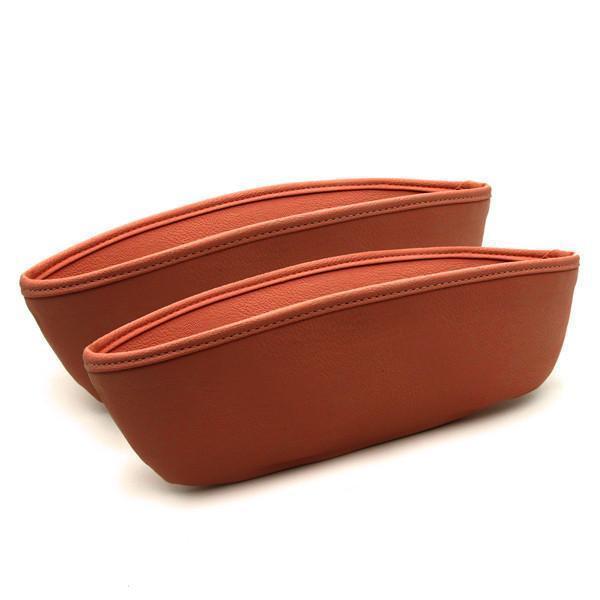 Faux Leather Car Seat Side Pocket