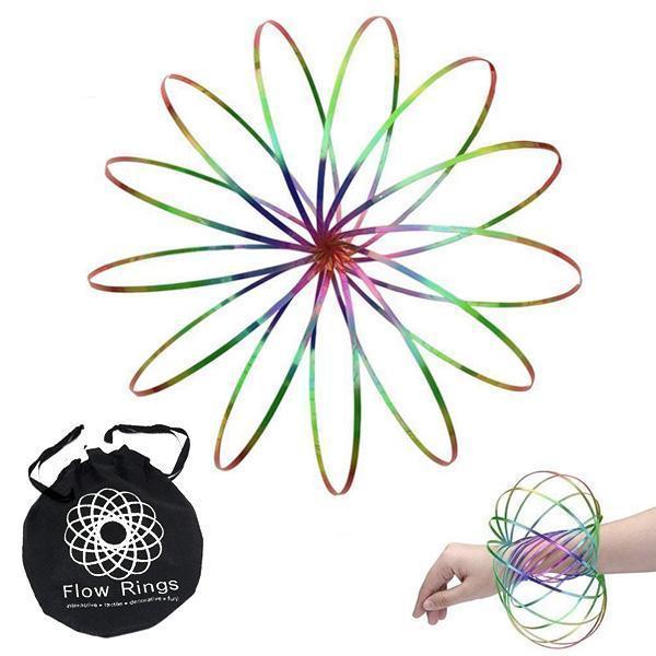 Flow Ring Kinetic Spring Toy (Various Colors)