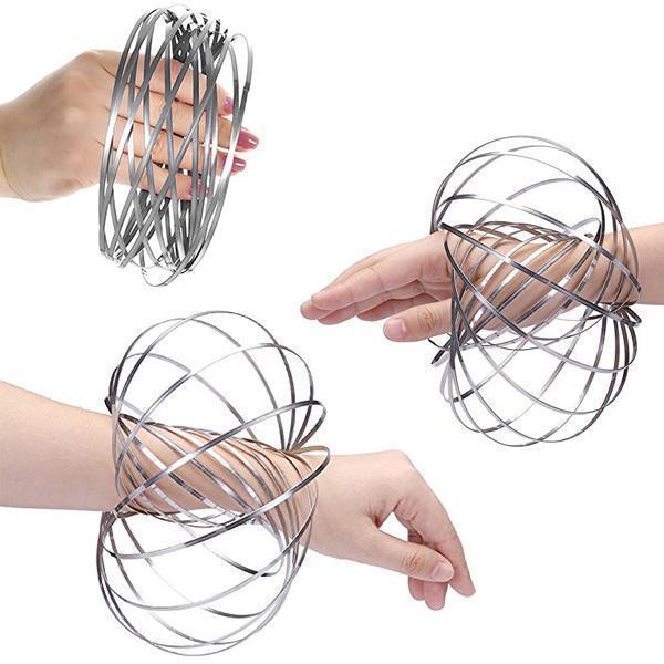 Flow Ring Kinetic Spring Toy (Various Colors)