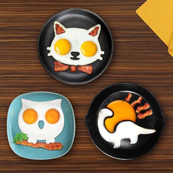 Funny Side Up Egg Molds (Various Designs)