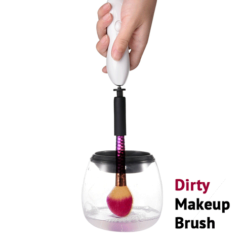 Electric Makeup Brush Cleaner Dryer Set