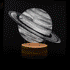 Planet Saturn Nightlight