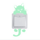 Cat Light Switch Sticker