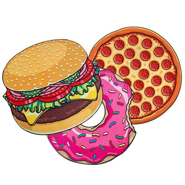 Giant Foodie Beach Blanket (Various Designs)