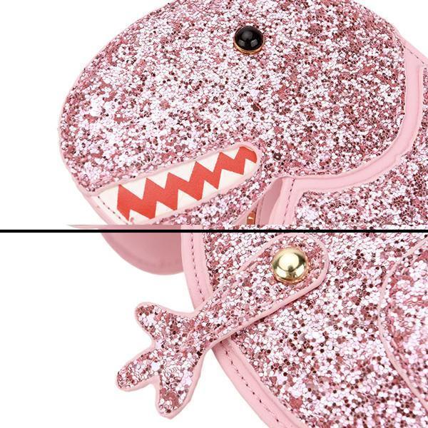 Glittery T-Rex Crossbody Bag (Various Colors)
