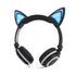 Glowing Cat Ear Headphones (Various Colors)