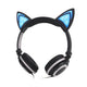 Glowing Cat Ear Headphones (Various Colors)