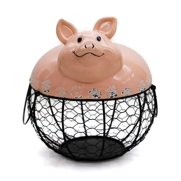Handmade Animal Kitchen Basket (Various Designs)