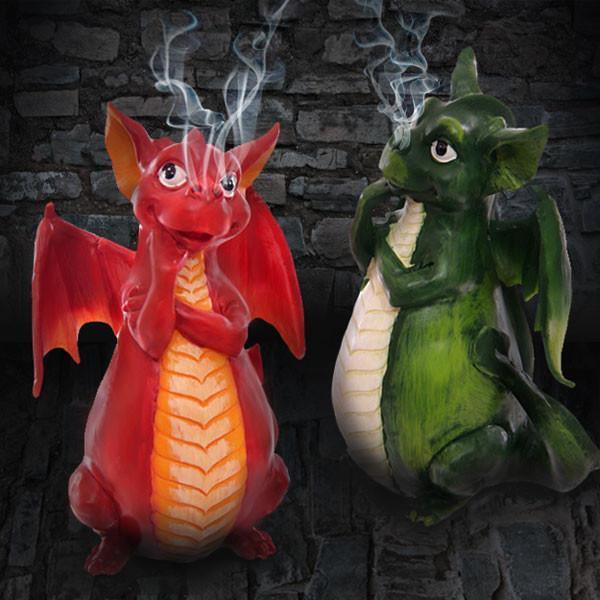 Handmade Dragon Incense Burner (Various Colors)