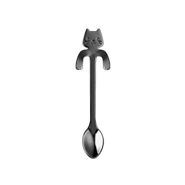 Hanging Cat Teaspoon (Various Colors)