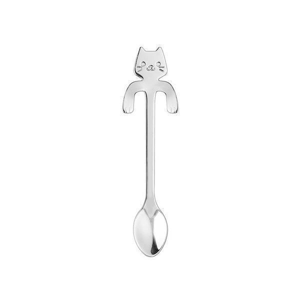 Hanging Cat Teaspoon (Various Colors)