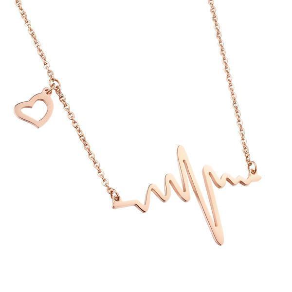 Heartbeat Cardiogram Necklace