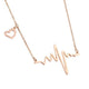 Heartbeat Cardiogram Necklace