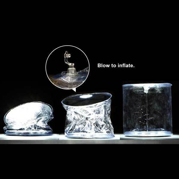 Inflatable Solar LED Lantern (Set of 4)