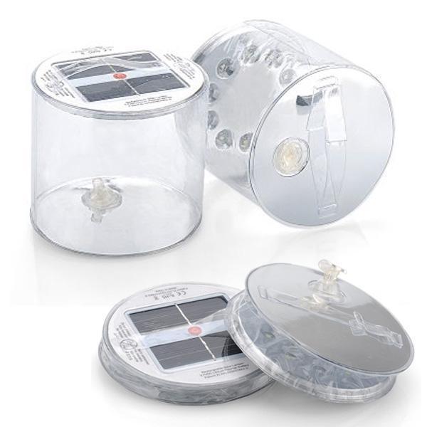 Inflatable Solar LED Lantern (Set of 4)