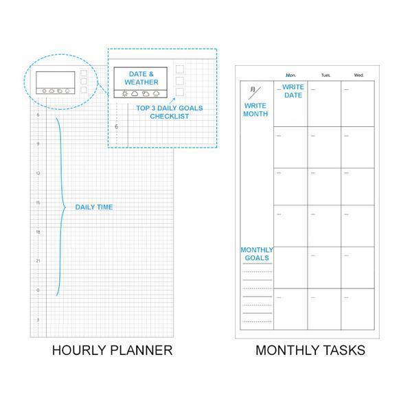 Kitty Daily Personal Planner (Undated)