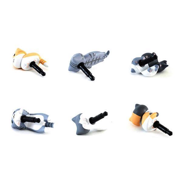 Kitty Earphone Jack Plug (Various Designs)