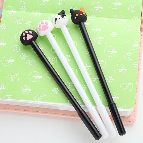 Kitty Head & Paw Pens (Various Designs)