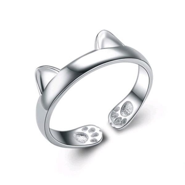 Kitty Hug Ring (Various Colors)